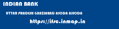 INDIAN BANK  UTTAR PRADESH GHAZIABAD ASODA ASSODA  ifsc code